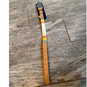 Youly Tan Rope Dog Collar size Small Wrap NWT 3480177 Leather The Beach Bum